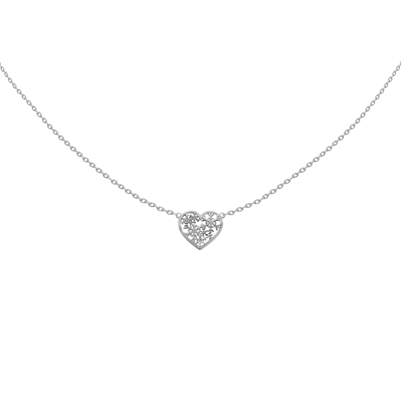 GRAV Snowflake Ezüst 925 Nyaklánc