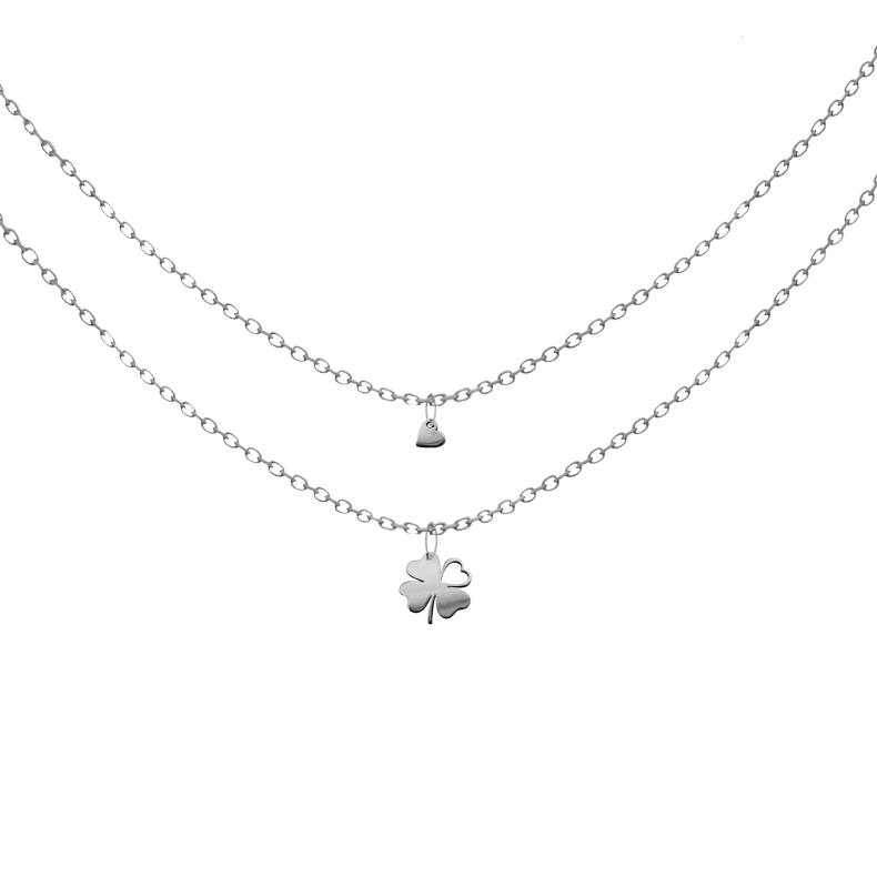 GRAV Luck & Love Ezüst 925 Nyaklánc