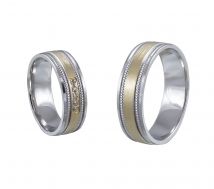 Wedding Arany 14k Karikagyűrű