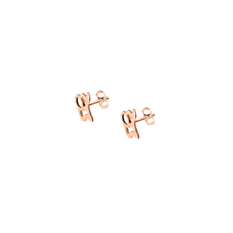 GRAV Baby Elephant Contour Arany 14K Fülbevaló