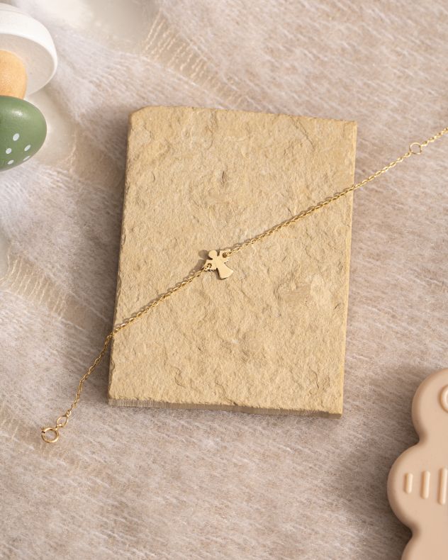 Grav Angel Baby Arany 14K Karkötő