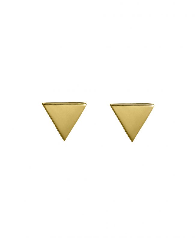 Grav Triangle Arany 14K Fülbevaló