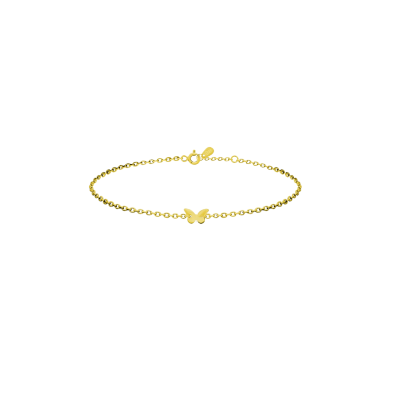 Grav Butterfly Baby Arany 14K Karkötő