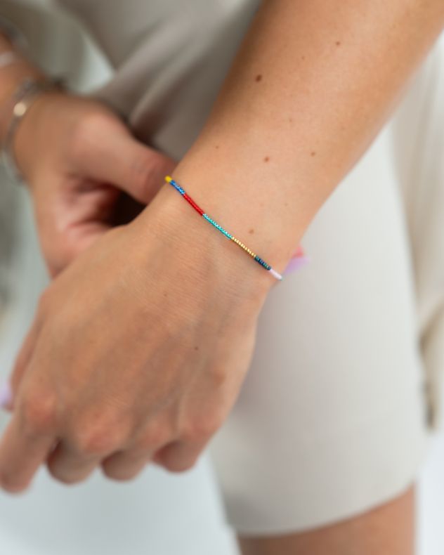 GRAV Symbol Rainbow EZÜST 925 Karkötő