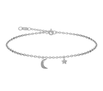 Grav Moon Ezüst 925 Karkötő