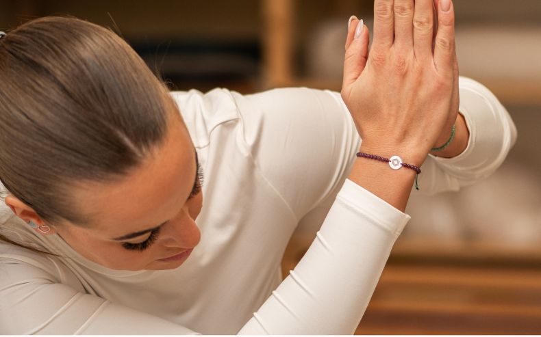 GRAV Korona Csakra Ezüst 925 Karkötő