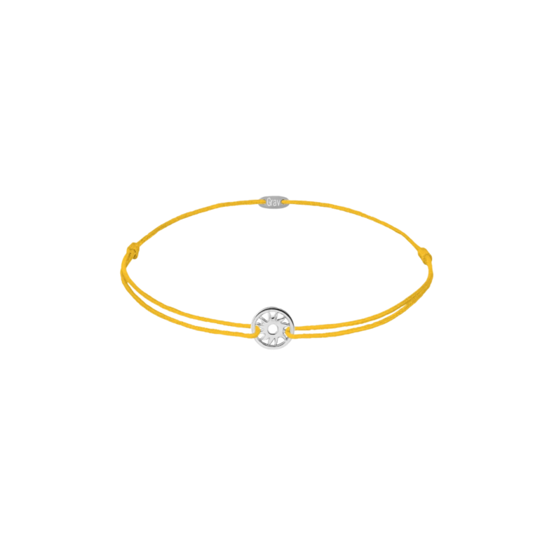 GRAV Sun Baby Ezüst 925 Fonalas Karkötő