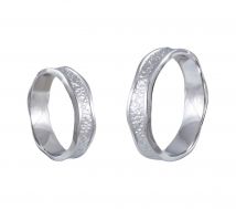 Wedding Arany 14k Karikagyűrű