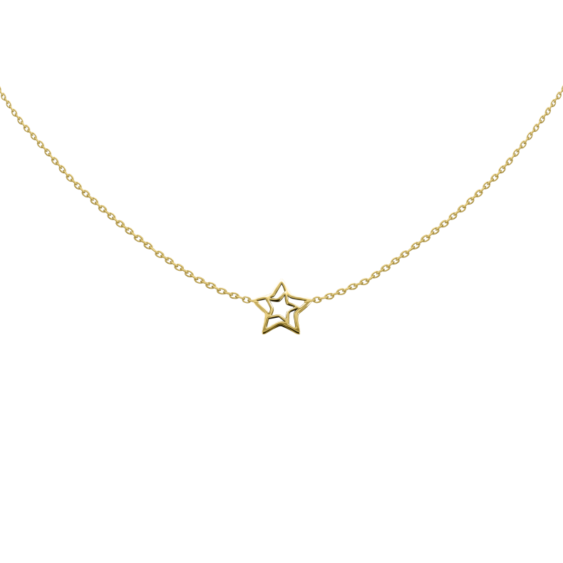 GRAV My Star Arany 14K Nyaklánc