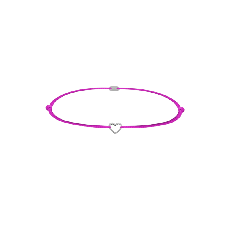 GRAV Baby Heart Contour Ezüst 925 Fonalas Karkötő