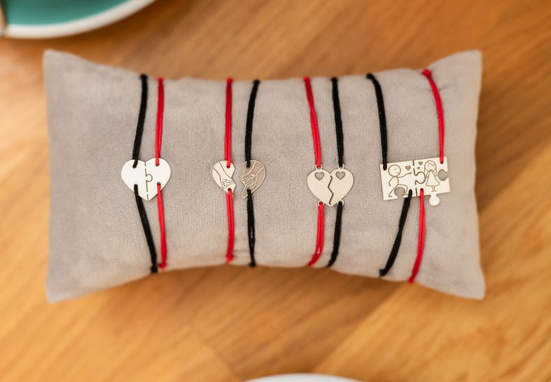 GRAV Love Heart Arany 14K Szerelemkarkötő