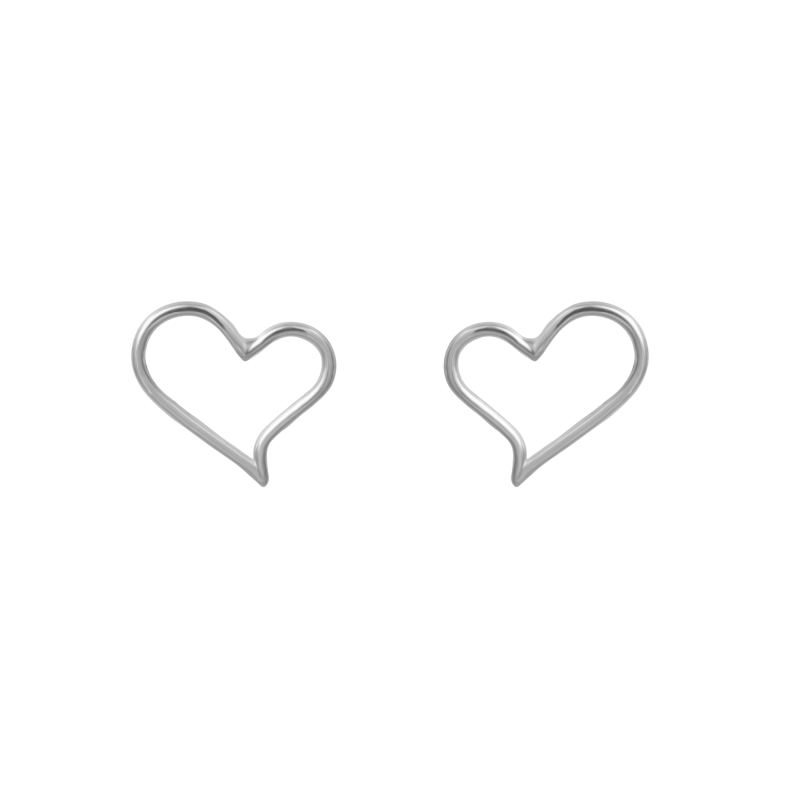 Grav Belle Contour Ezüst Fülbevaló