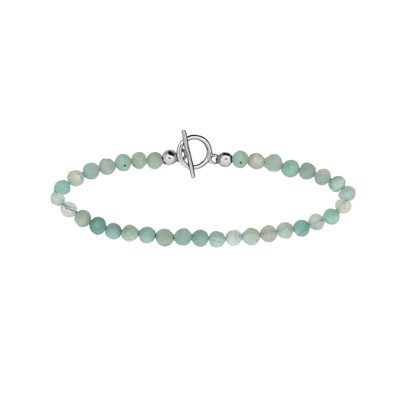 GRAV Rosaline Ezüst 925 Ásvány Karkötő