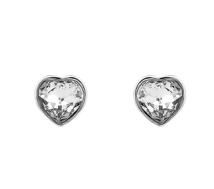 GRAV Crystal Heart Ezüst 925 Fülbevaló