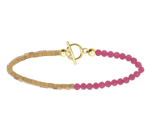 GRAV Rosaline Pink Glow Ezüst 925 Karkötő