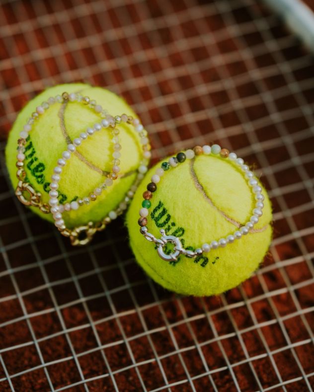 GRAV Ashley Crystal Pearl Ezüst 925 Karkötő