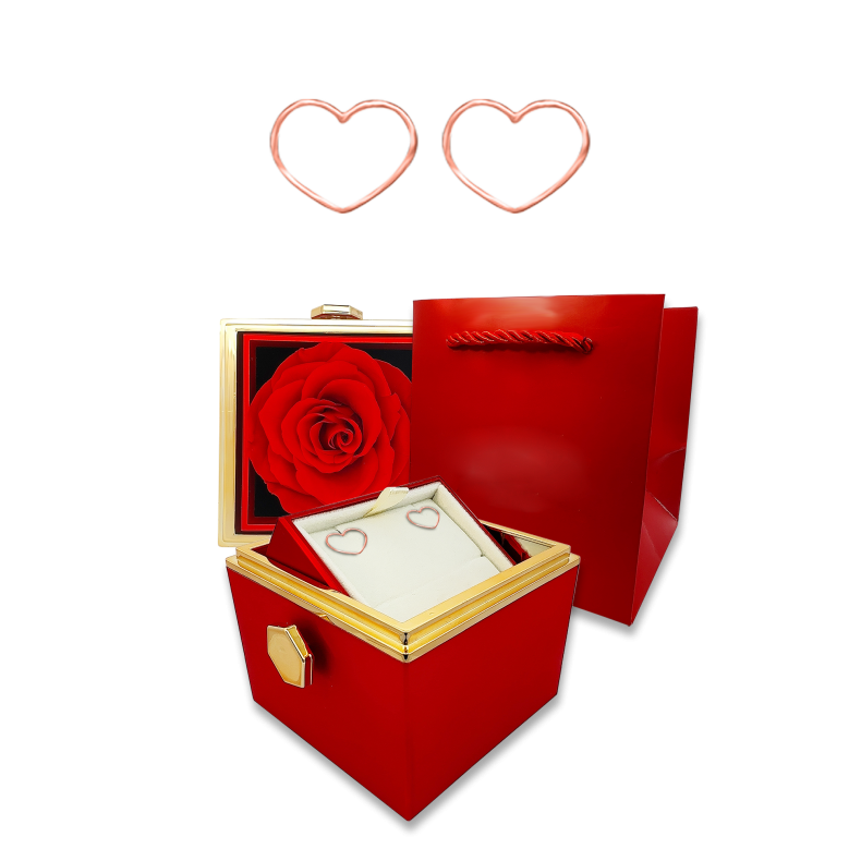 GRAV Eternal Rose Arany 14K Fülbevaló