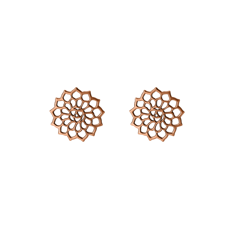 Grav Mandala Arany 14K Fülbevaló