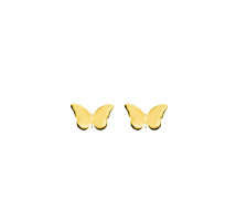 Grav Butterfly Baby Arany 14K Fülbevaló