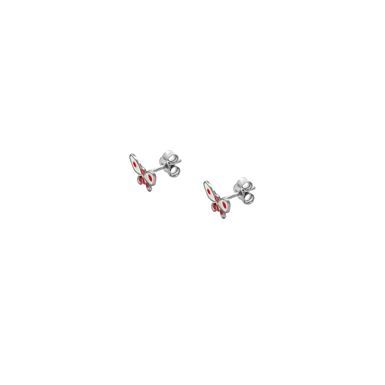 GRAV Fairy Butterfly White Ezüst 925 Fülbevaló