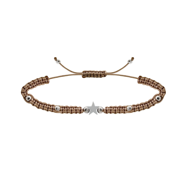 GRAV Macrame Star Ezüst 925 Karkötő