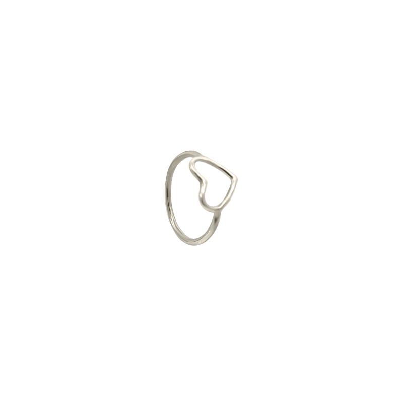 GRAV Heart Contour Arany 14K Ujjperc Gyűrű
