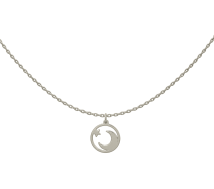 GRAV To The Moon Contour Arany 14K Nyaklánc