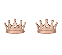 Grav Crown Arany 14K Fülbevaló