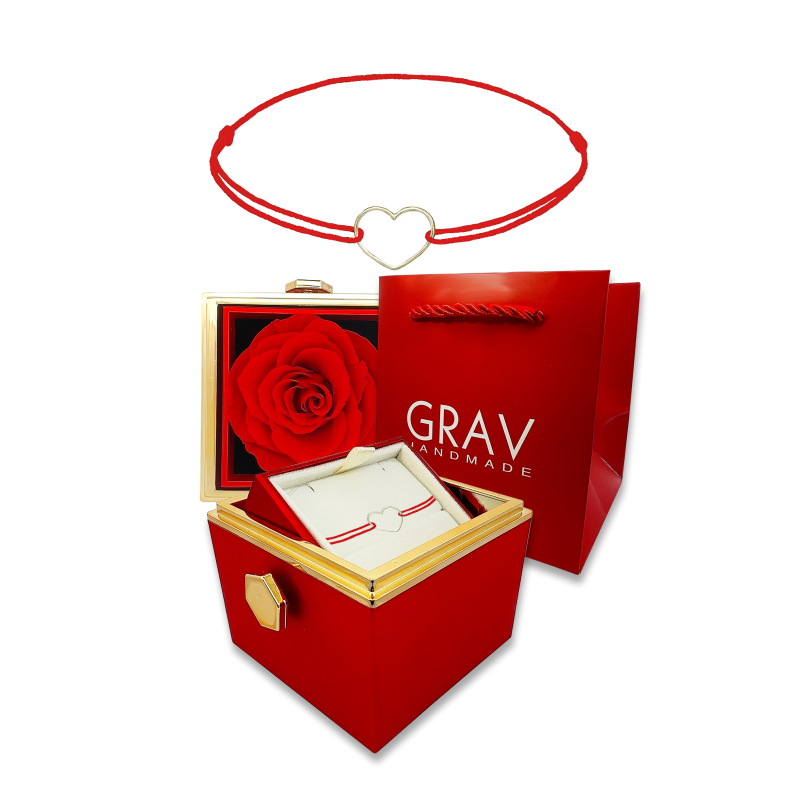 GRAV Eternal Rose Arany 14K Fonalas Karkötő