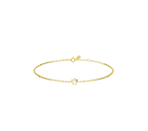 Grav Angel Contour Baby Arany 14K Karkötő