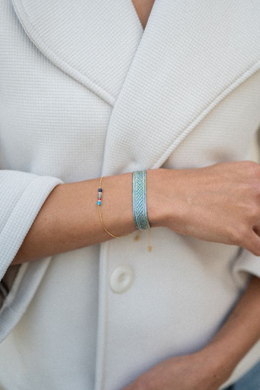 GRAV 7-Chakra Arany 14K Karkötő