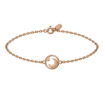 GRAV To The Moon Contour Arany 14K Karkötő