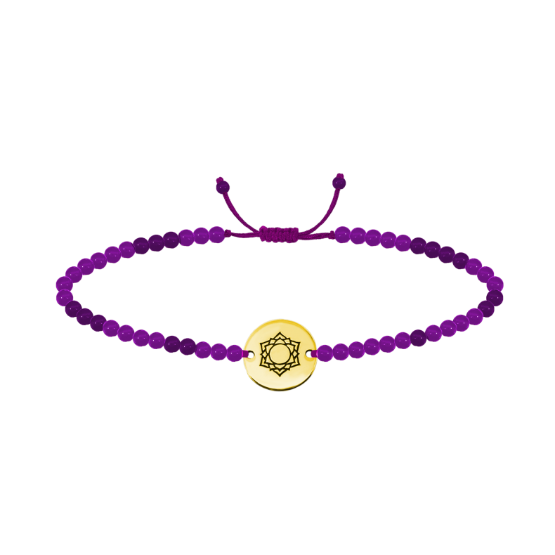 GRAV Korona Csakra Arany 14K Karkötő