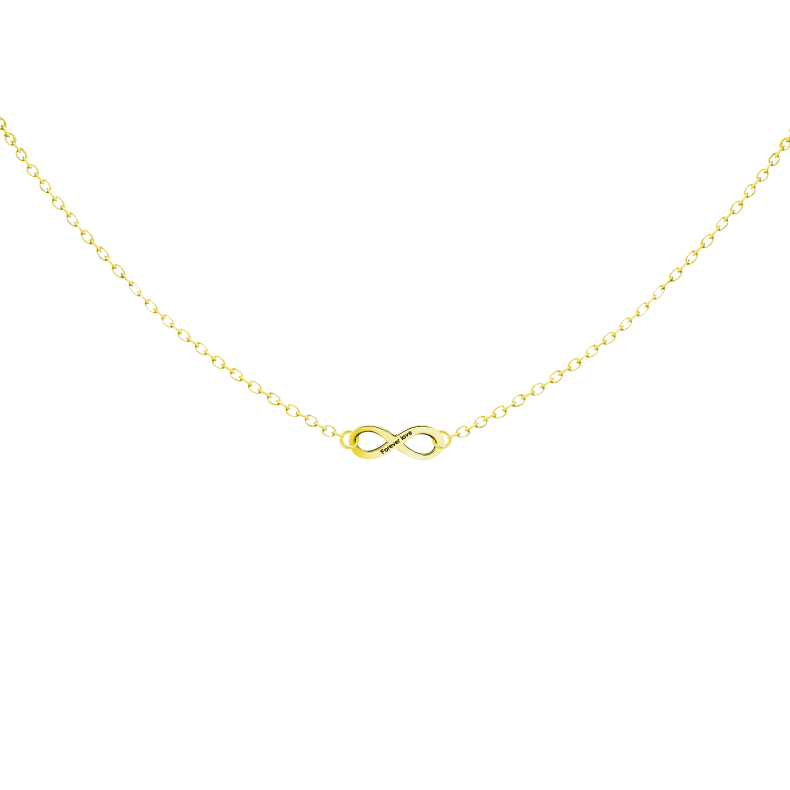 GRAV Infinity Forever Love Arany 14K Nyaklánc