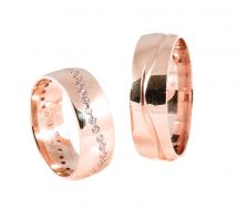 Arany 14K Karikagyűrű