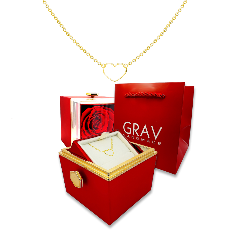 GRAV Eternal Rose Arany 14K Nyaklánc