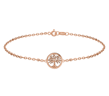 Grav Tree Of Life Arany 14K Karkötő