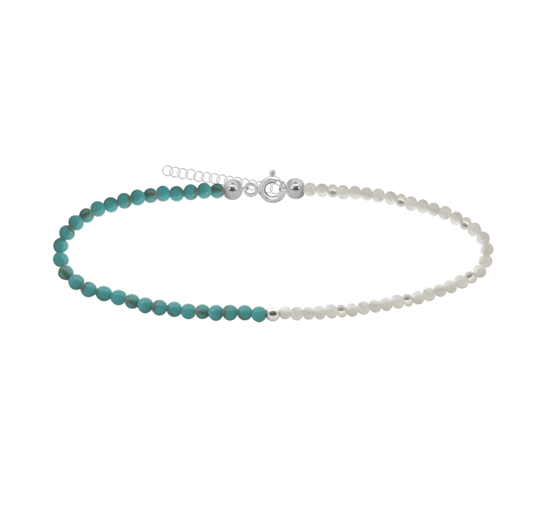 GRAV Turquoise Mist Ezüst 925 Bokalánc