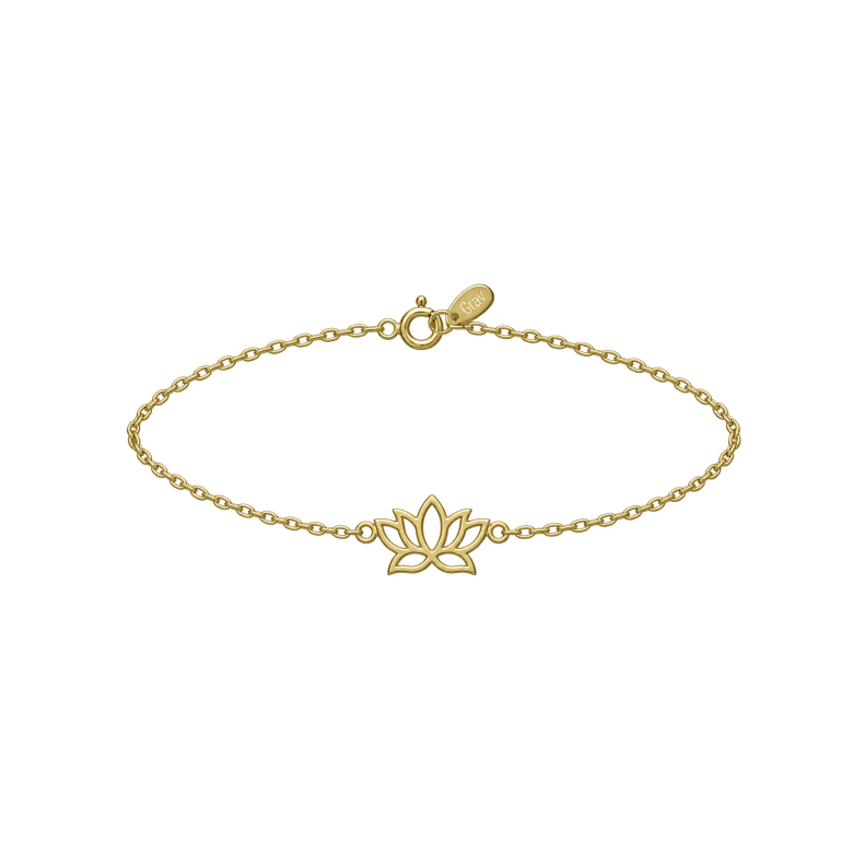 GRAV Lotus 3 Arany 14K Karkötő
