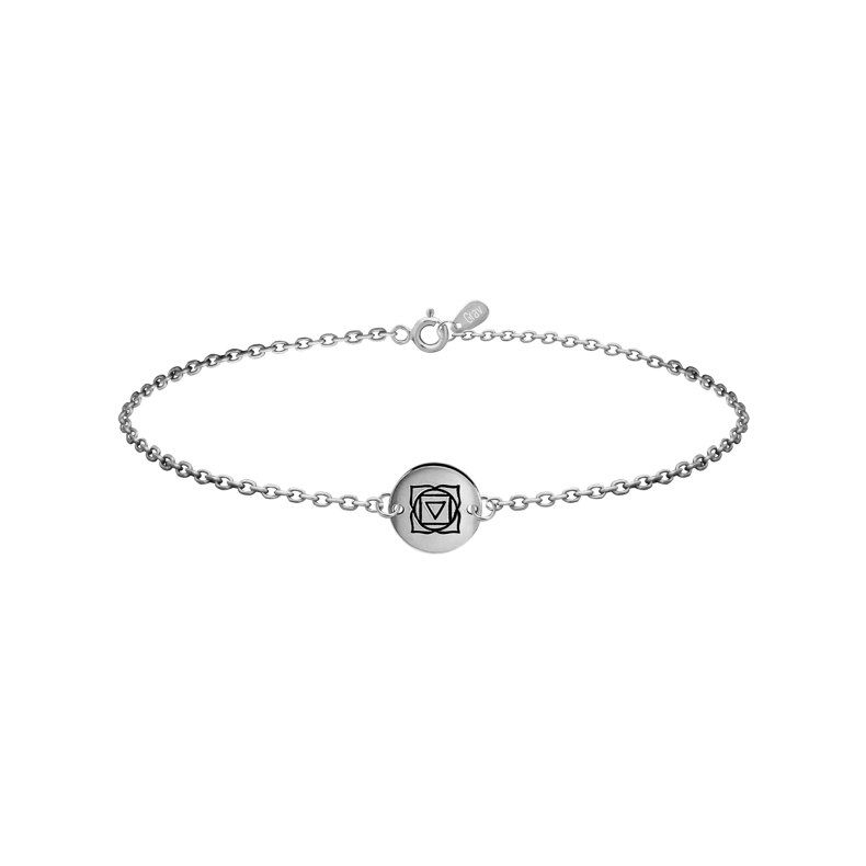 GRAV Gyökér Csakra Ezüst 925 Karkötő