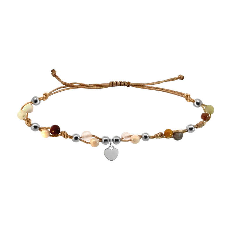 GRAV Macrame Earth Love Ezüst 925 Bokalánc