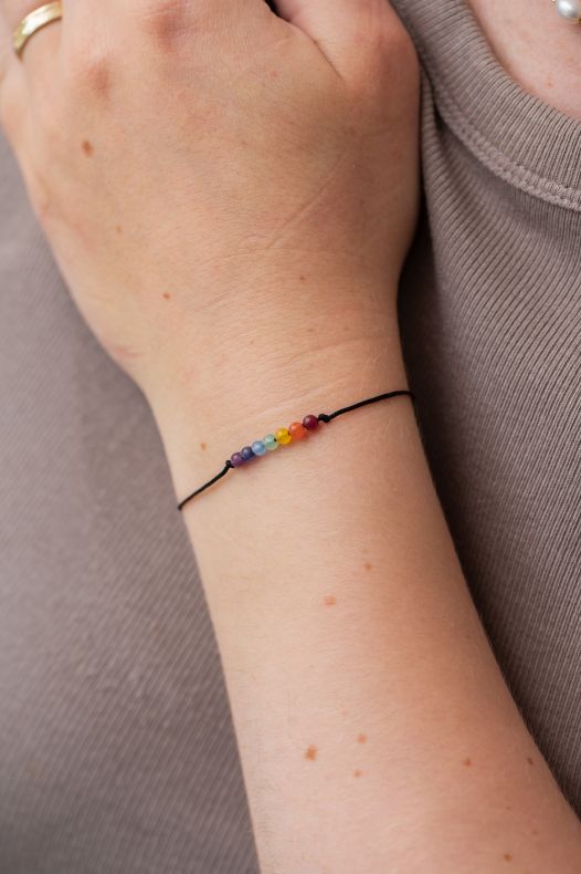 GRAV 7-Chakra Ásvány Karkötő