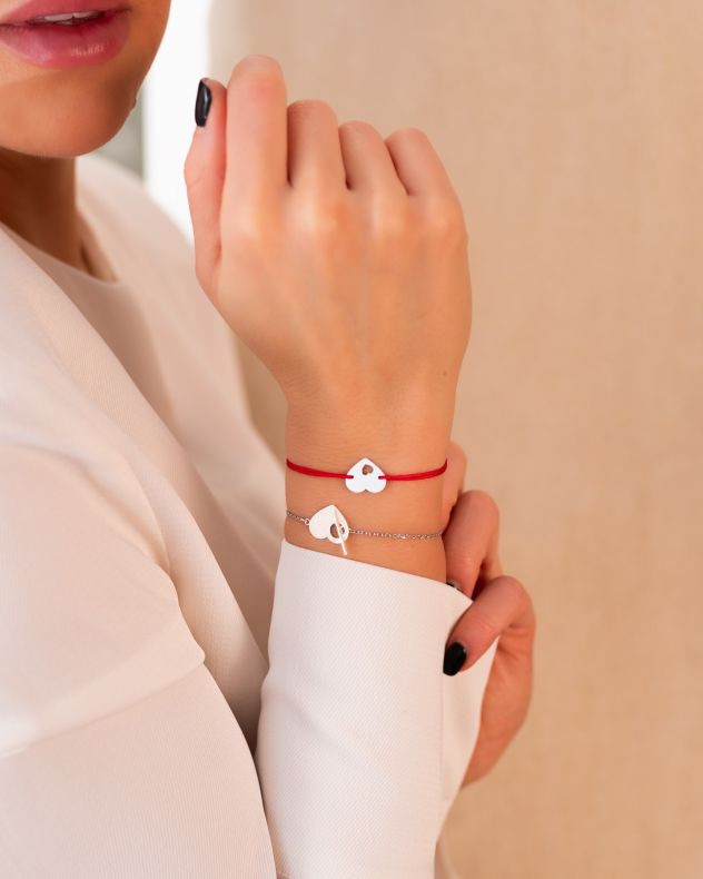 GRAV Léa Heart Ezüst 925 Karlánc