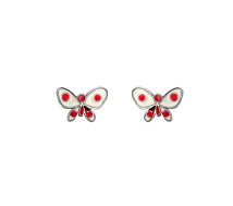GRAV Fairy Butterfly White Ezüst 925 Fülbevaló