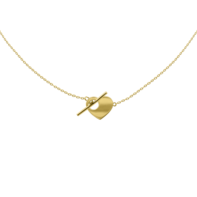 GRAV Léa Heart Arany 14K Nyaklánc