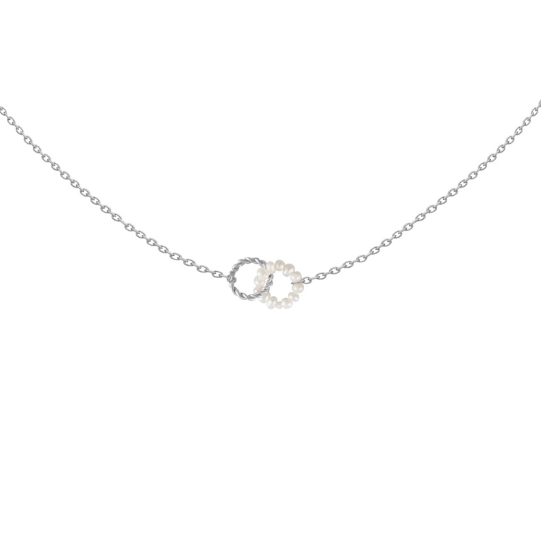 GRAV Pearl Hoop EZÜST 925 Nyaklánc