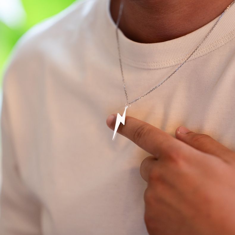 Grav Men Flash Ezüst Nyaklánc