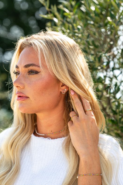 Grav Nolita Ezüst Fülbevaló