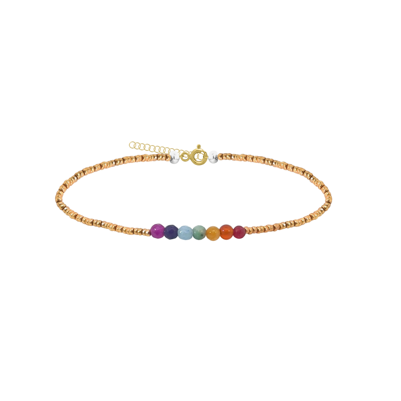 GRAV 7-Chakra Ezüst 925 Karkötő