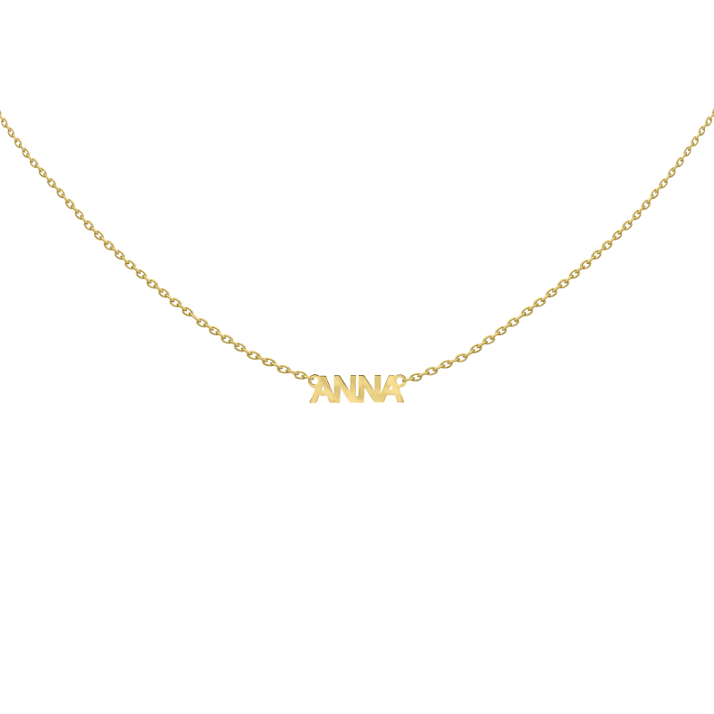 GRAV My Name Arany 14K Nyaklánc